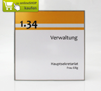 Türschild CLEANline
